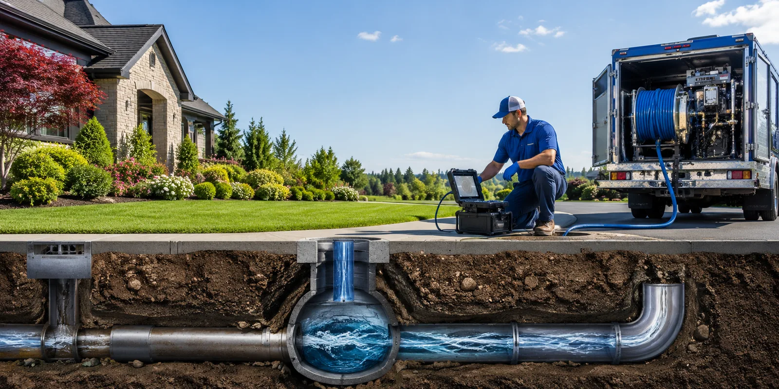 Drainage restoration information for Jermyn, PA